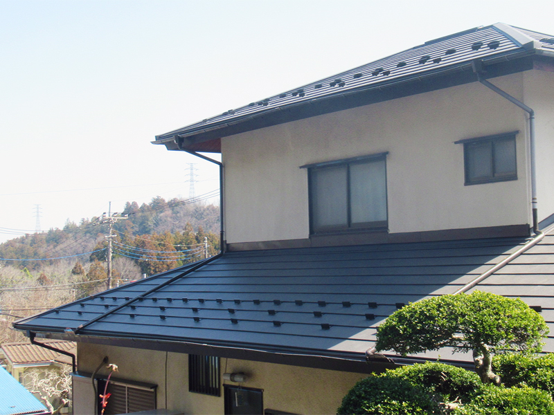和瓦から金属屋根に葺き替え工事 プレビュー17