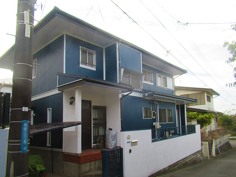 外壁のサイディング工事と下屋根の葺き替え工事 プレビュー18