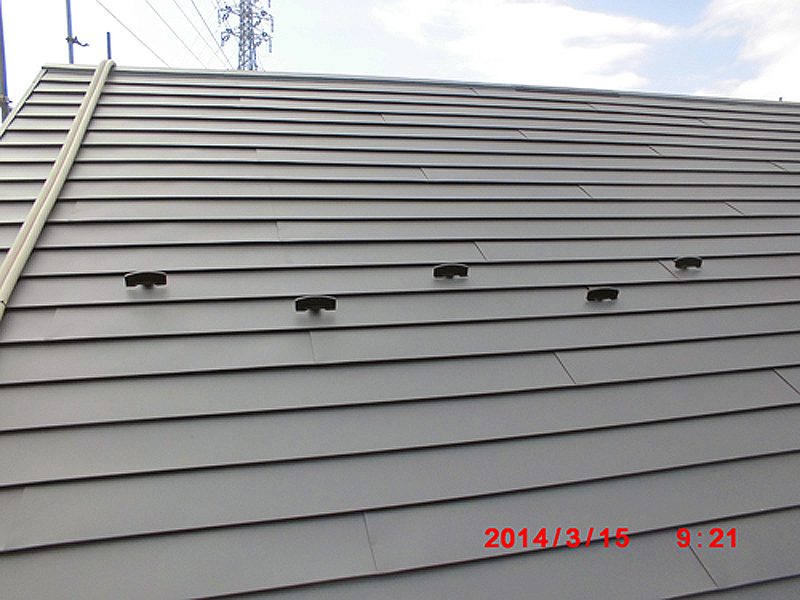 ソーラーパネルを設置前の葺き替え工事 プレビュー16