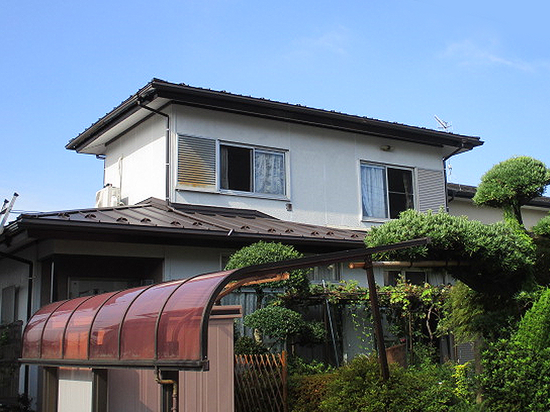 通気工法で金属屋根に葺き替え プレビュー19